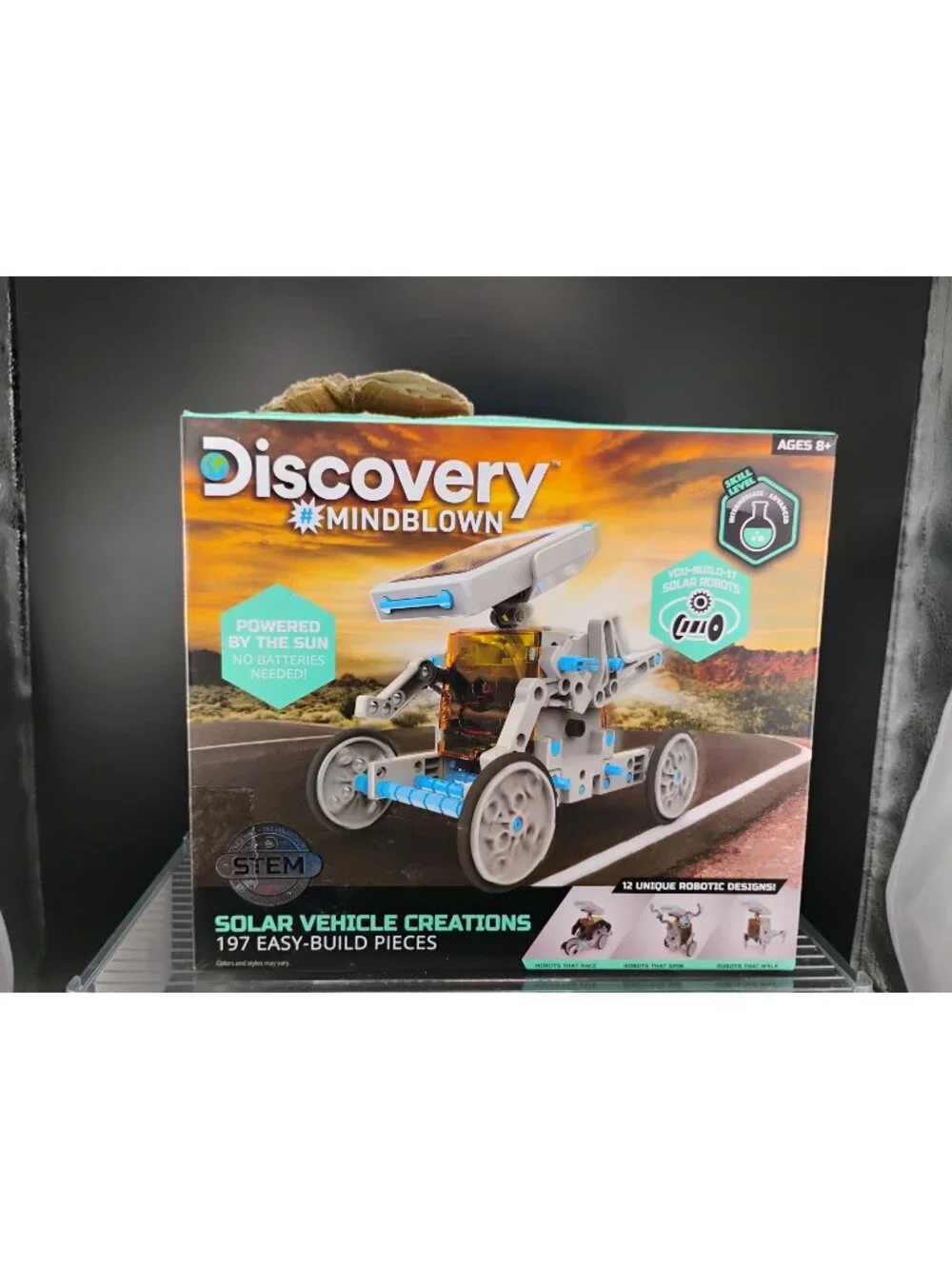 Discovery Mindblown Solar Vehicle Creations Kit STEM Toy